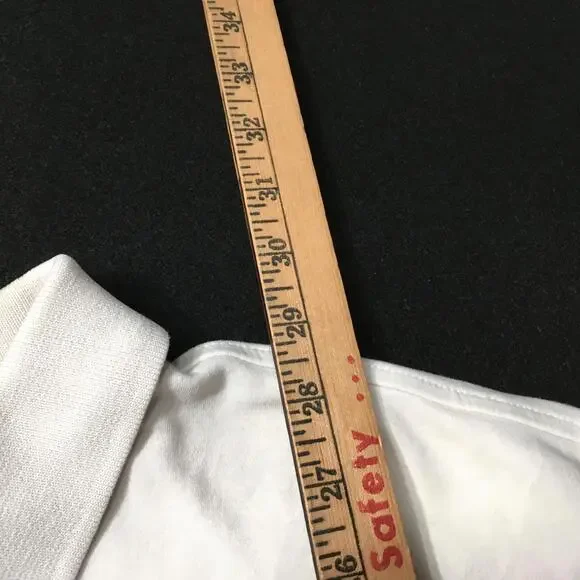 US Polo Assn Men Polo Shirt 2XL White Pique Short Sleeve - Picture 6 of 8